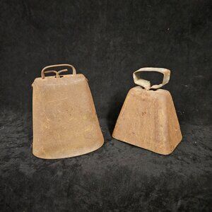 Two Antique Cow Bells